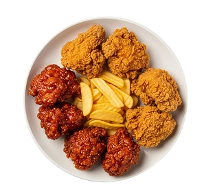 C1. Fried Chicken Trio (for 1 Person) 