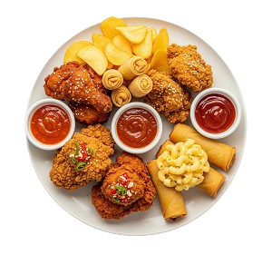 C2. Fusion Fried Chicken Combo (for 2-3 Person) 