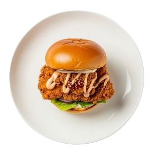 B1. Scottish Korean Fried Chicken With Chips 